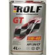 Моторное масло GT 5W40 SN/CF (4л) ROLF 4260429110131/322229/322417/322436