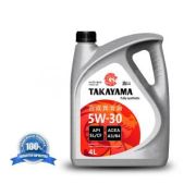 Моторное масло 5w30 SL/CF (4л) (метелл, пластик) TAKAYAMA 605522/6056096/6056085