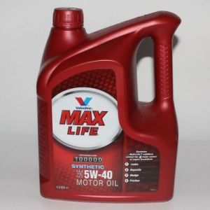 Моторное масло Maxlife 5w40 SW (4л) VALVOLINE 872364/908754