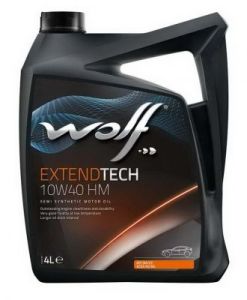 Моторное масло 5W40 EXTENDTECH (4л) WOLF 8321382