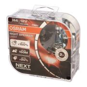 Автомобильная лампа NIGHT BREAKER LASER+150% (Комплект - 12V H4 60/55W P43t) OSRAM 64193NLHCB