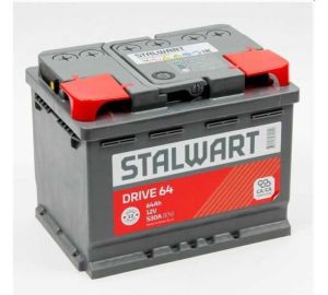 Аккумулятор 6СТ-64.1  STALWART DRIVE STD641