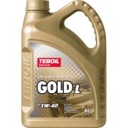 Моторное масло 5w40 Gold L (4л) TEBOIL 3475041