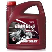 Трансмиссионное масло 80w 90 Gear GL-5 SAE (4 л) FAVORIT FV81024E