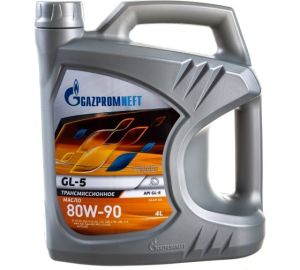 Трансмиссионное масло 80W90 GL-5 (4л) GAZPROMNEFT 2389901362