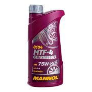 Трансмиссионное масло 75W80 GL-4 MTF-4 GETRIEBEOEL (1л) MANNOL 1943