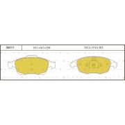 Колодки тормозные задн.барабан. BLITZ BB5017