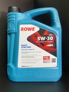 Моторное масло 5W30 SYNT DPF (5л) ROWE 20125005099