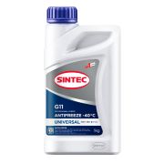 Охлаждающая жидкость Синий (1л) SINTEC 00656/800302/990551
