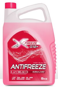 Охлаждающая жидкость Красный G12+ (5л) X-FREEZE A30140009/430140009
