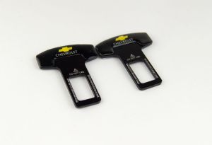 Заглушка ремня безопасности ПОЛИМЕР+металл (Автодекор) No name 4658